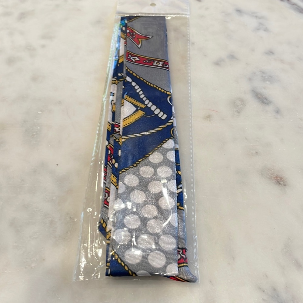 Skinny scarf/wrist wrap/hair tie - Picture 5 of 12